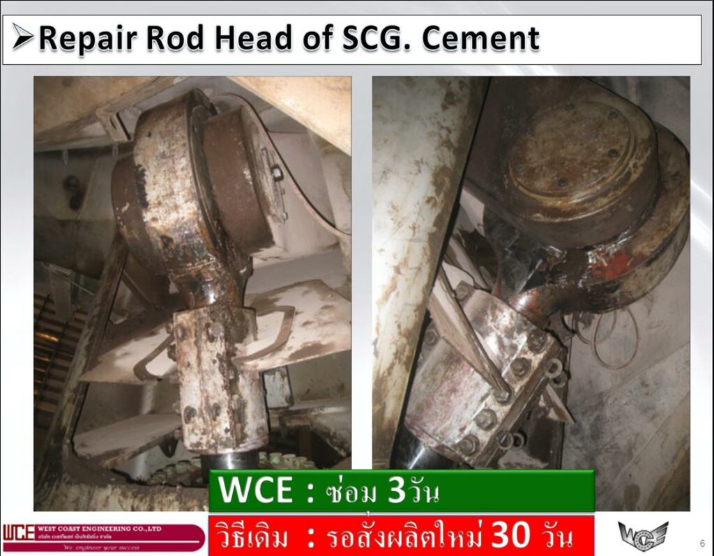 WCE showcases SCG repair service skills, excellent work, reduces costs, saves time 6 times