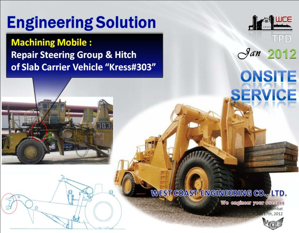 WCE goes a step further, providing lightning service, and reducing time for heavy vehicle repairs from 19 days to only 4 days.