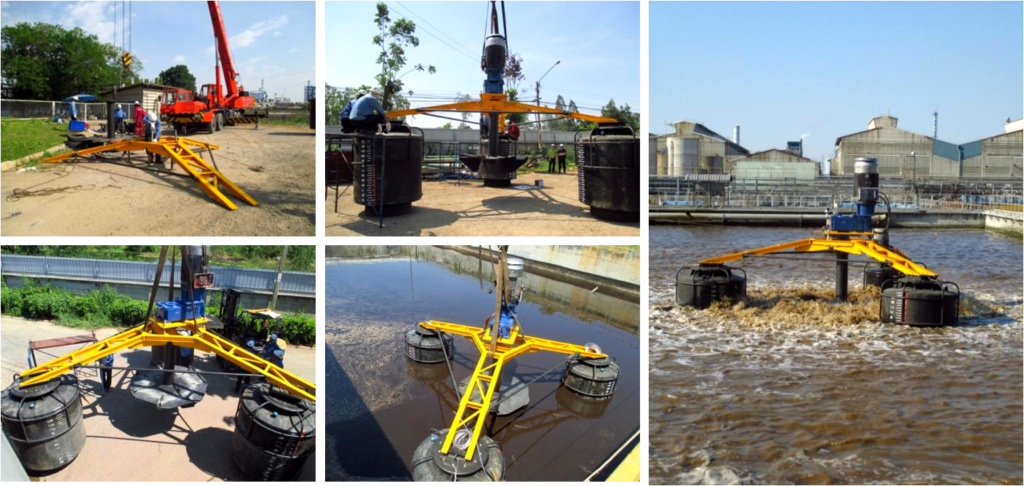 WCE Completes Service Engineering SCG paper plants aerator.