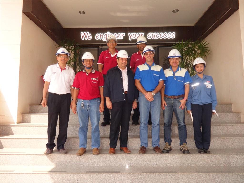 DARAMIC (THAILAND) LTD. had Visited West Coast Engineering Company Limited date on 18 Mar 2016