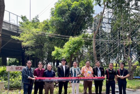 WCE joins the State Railway of Thailand Conserving national historic sites, renovating the landscape of SRT building 1922, Makkasan factory