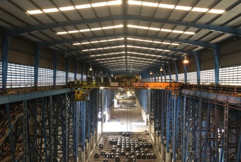 โครงการปรับปรุงโครงสร้าง Indoor Coil Yard Phase B