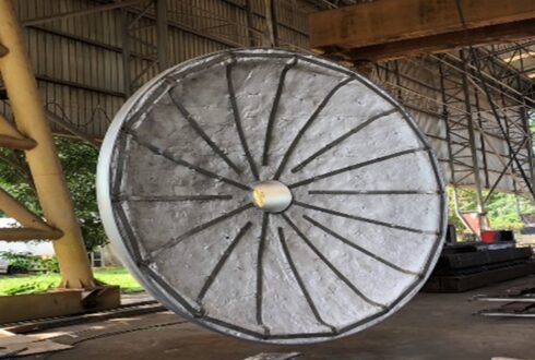 Fabrication of Cover and Ladle gantry for Preheater
