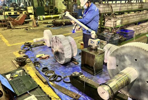 Overhaul Gear Box Multiplier & Gear Pinch Roll