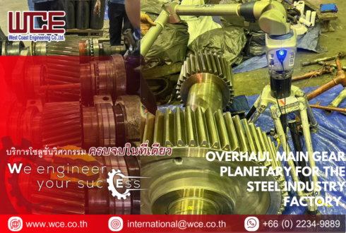 Overhaul of The Main Gear for The Steel Industry.