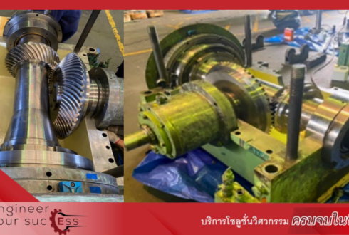 งาน Overhaul Gear Laying Head LHD