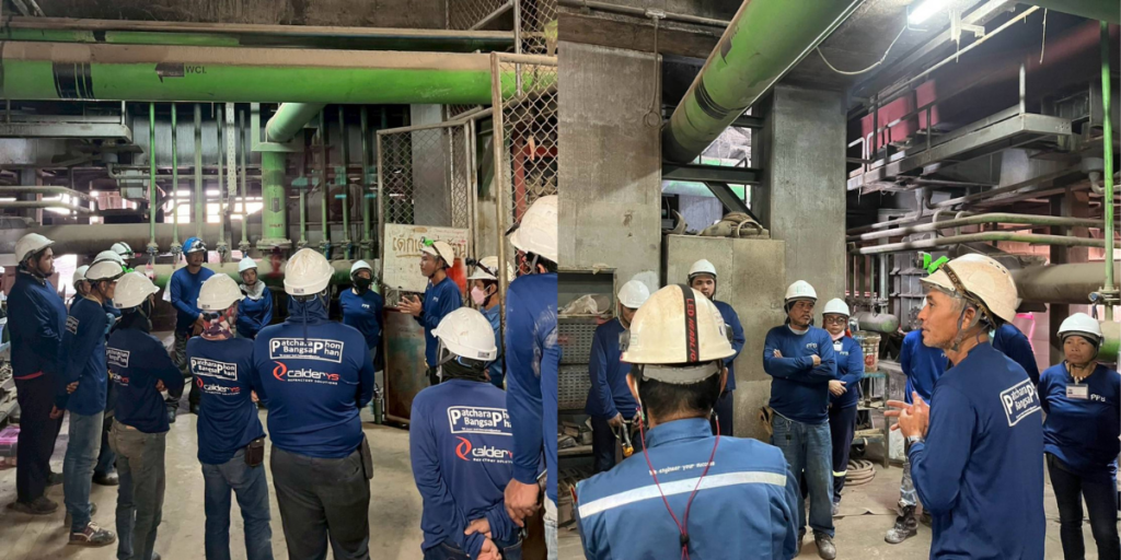 งานซ่อมบำรุง-เตาหลอม