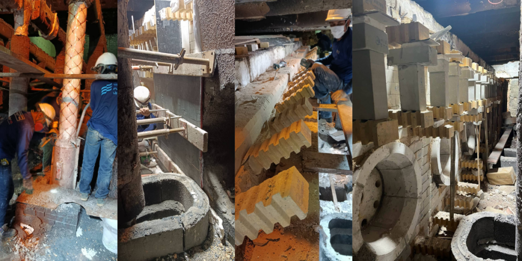 งานซ่อมบำรุง-เตาหลอม