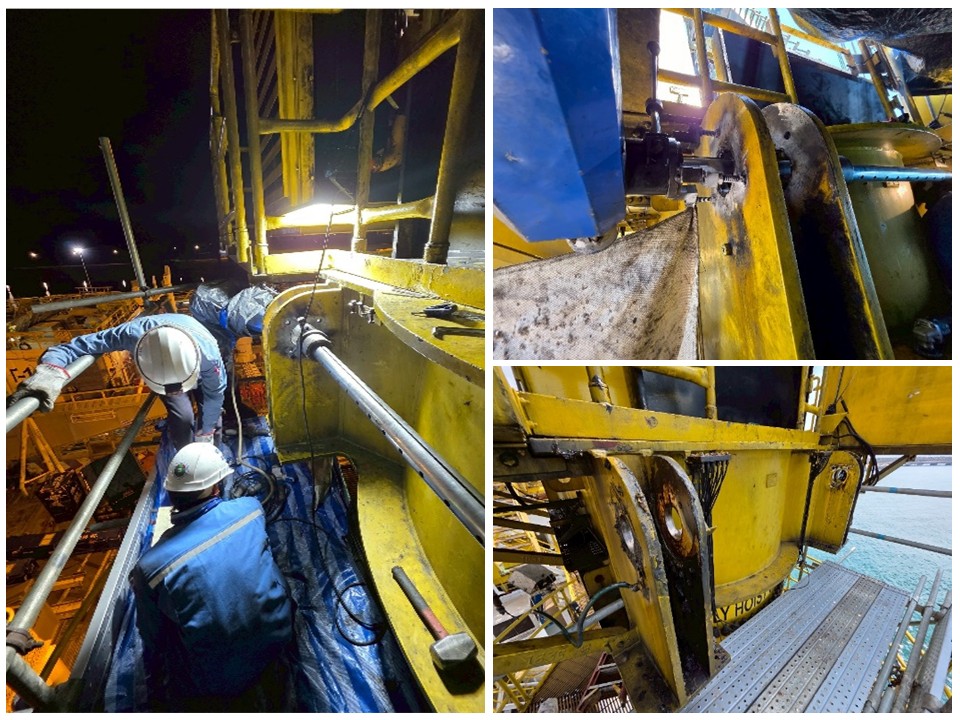 Line Boring Repair Crane and Inspection Service 