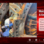 ระยะเวลาดำเนินงานเพียง 2 วัน !! กับงานเจาะ Casing bolt ของ Steam turbine โรงไฟฟ้า