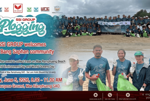 Small Steps Toward a Better World — WCE Joins the SSI GROUP 5th Plogging Run