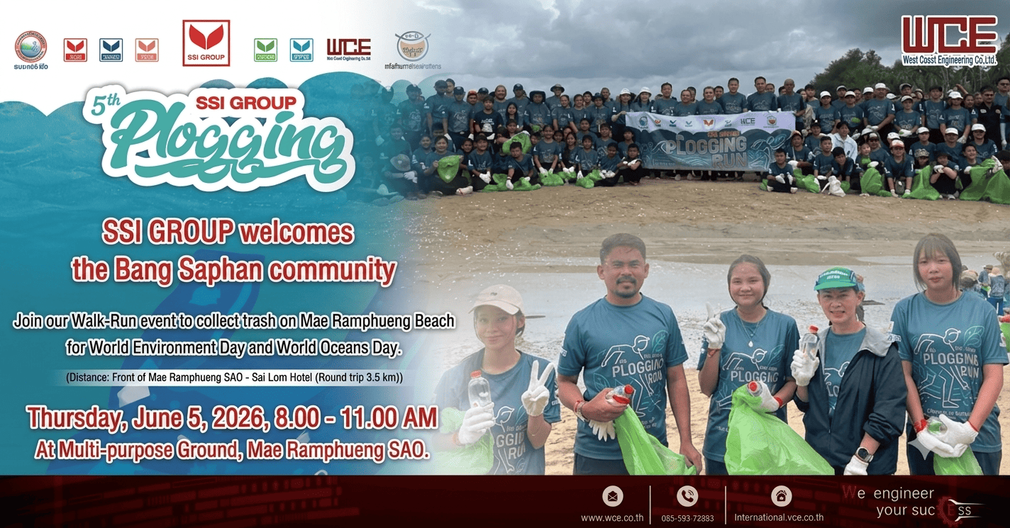 Small Steps Toward a Better World — WCE Joins the SSI GROUP 5th Plogging Run