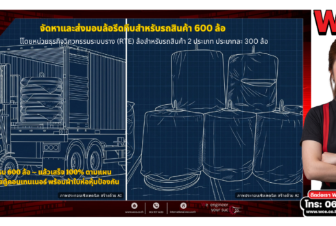 ล้อรีดทึบสำหรับรถสินค้า: หลักการและกรณีศึกษา WCE RTE